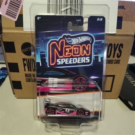 With Case Mclaren F Gtr Hot Wheels Neon Speeders Shopee Philippines