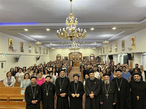 Combined Youth Meeting At St Abanoub Church Blacktown Diocese Of