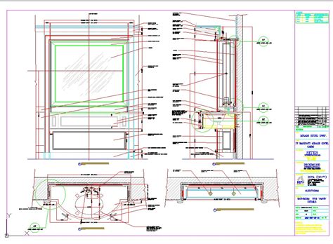 Bathroom Vanities Cad Details Cadbull