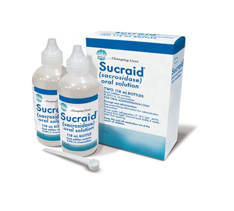 Sucraid® (Sacrosidase) Oral Solution, The Only FDA-Approved Therapy To ...