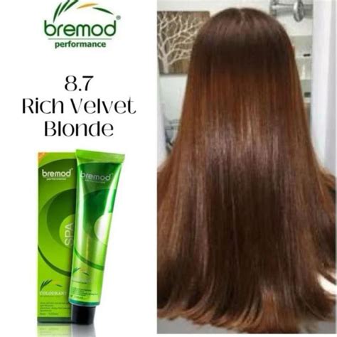 Bremod Rich Velvet Blonde Cocoa Butter Hair Color Lazada Ph