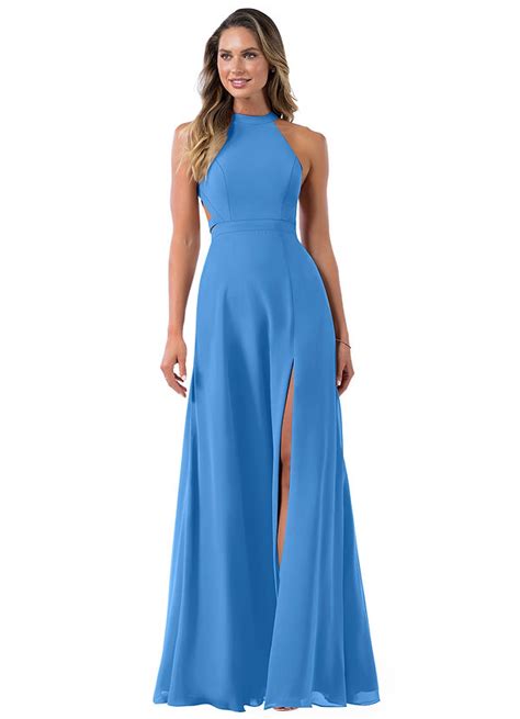 Blue Jay Azazie Clarice Bridesmaid Dresses Azazie