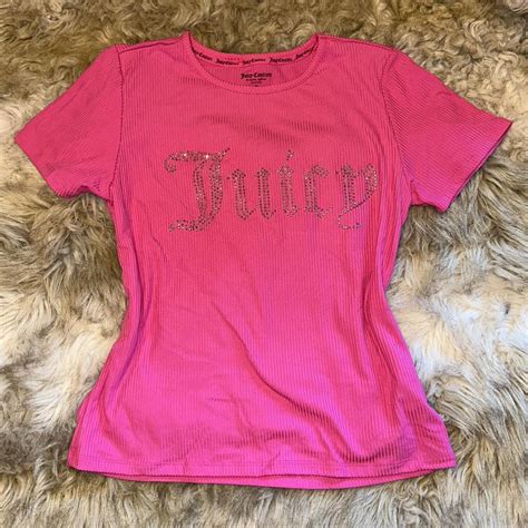 Hot Pink Y K Juicy Couture Shirt Took The Tag Off Depop