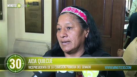 SENADORA AÍDA QUILCUÉ DENUNCIA UN NUEVO ATENTADO EN SU CONTRA Vídeo