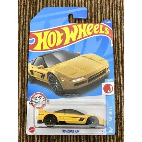 Hot Wheels Car Model 90 Acura NSX Shopee Malaysia