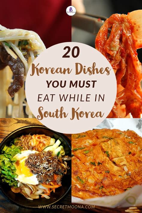 20 Korean Dishes You Must Eat While In South Korea Best Korean Food