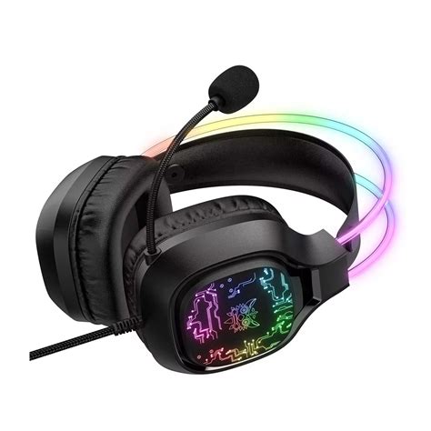 Headset Gamer Profissional Onikuma X Rgb Preto The Kase Store