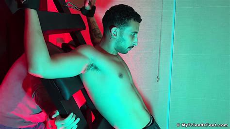 Myfriendsfeet Bound Luca R Laughs Hard While Being Tickled By A Horny Daddy