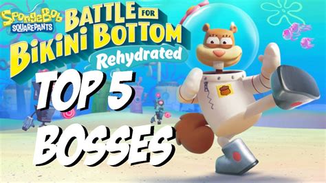 Spongebob Battle For Bikini Bottom Rehydrated Top 5 Bosses That I Can T Wait To See YouTube