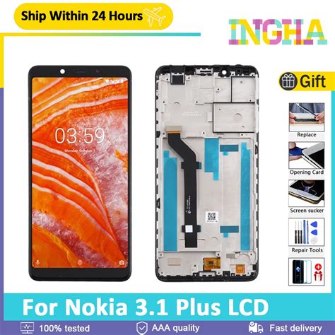 6 0 Original For Nokia 3 1 Plus Lcd Ta 1113 Ta 1117 Ta 1124 Ta