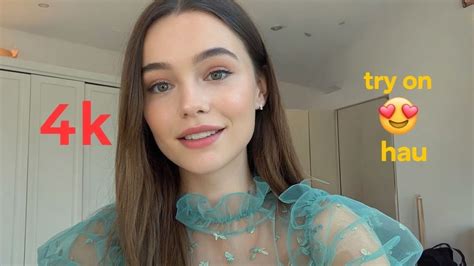 4k Transparent Try On Haul Sheer See Through Lingerie Try On Haul 2025 Bikini Try On