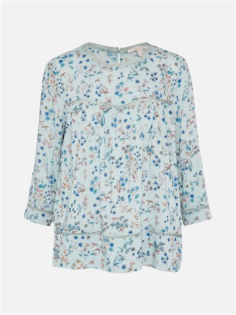 ESPRIT Bluse in mint | ABOUT YOU