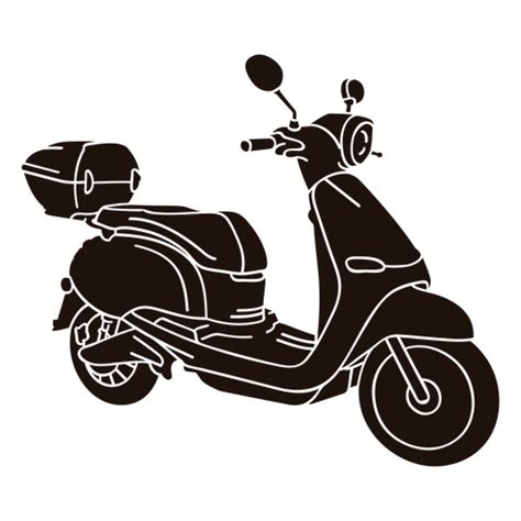 Design Png E Svg De Silhueta De Transporte De Moto Para Camisetas