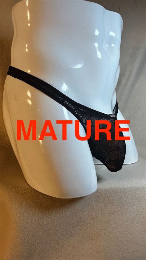 23 389 Men S Lace Bikini Brief XL 36 Only 1 Pc Left PEACH Etsy