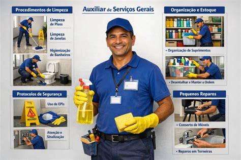 Atribuições Auxiliar De Serviços Gerais - Auxiliar de Serviços Gerais Terceirizado