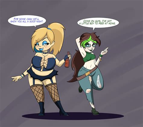 Molly And Gabriella Street Walkers By Monkeycheese Hentai Foundry