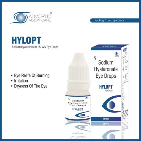 Sodium Hyaluronate Eye Drops Eye Drops Uses Benefits Side Effects