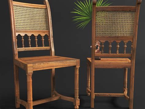 Download Free 3d Models Rattan Chair 2 By Nguyen Minh Khoa Cg Tips