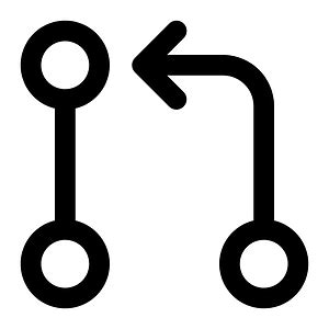 git pull request icon   transparent png creazilla