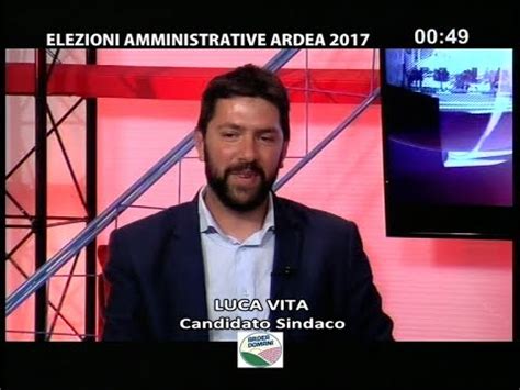 Ardea Amministrative Intervista Al Candidato Sindaco Luca Vita