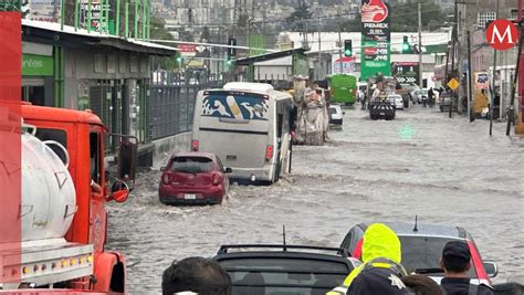 Suspenden Línea 1 Del Mexibús Por Lluvias E Inundación En Carretera