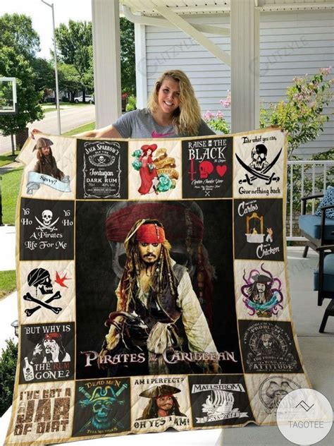 Pirates Of The Caribbean Jack Sparrow Blanket Quilt Hot Sale
