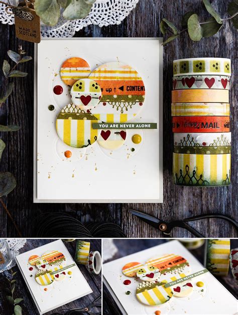 Washi tape cards – Artofit