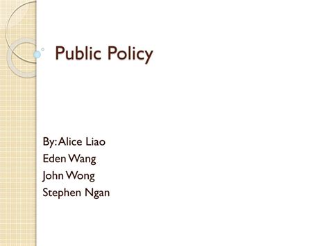 Ppt Public Policy Powerpoint Presentation Free Download Id 1918795