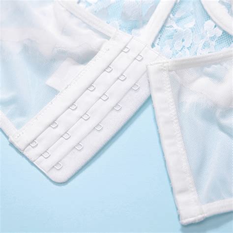 Badu Bg Yimunancy 2 Piece Lace Lingerie Set Women 2 Piece Sheer Pure Transparent Erotic Set Sexy