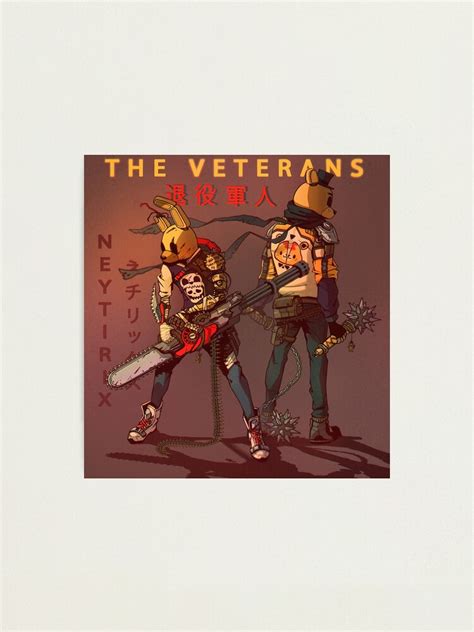 The Veterans FNAF Photographic Print For Sale By Neytirix Redbubble