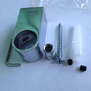 ::Держатель рейлинга модерн (хром) 03.055. Трубы хромированные и ...