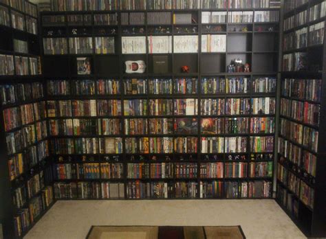 Floor To Ceiling Dvd Shelving Yes At Home Movie Theater Home