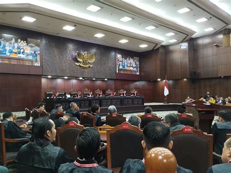 Rapat Permusyawaratan Hakim Mk Tentukan Putusan Sengketa Pemilu 2024