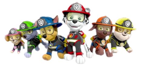 PAW Patrol Ultimate Rescue Fire Pups by 22Tjones on DeviantArt