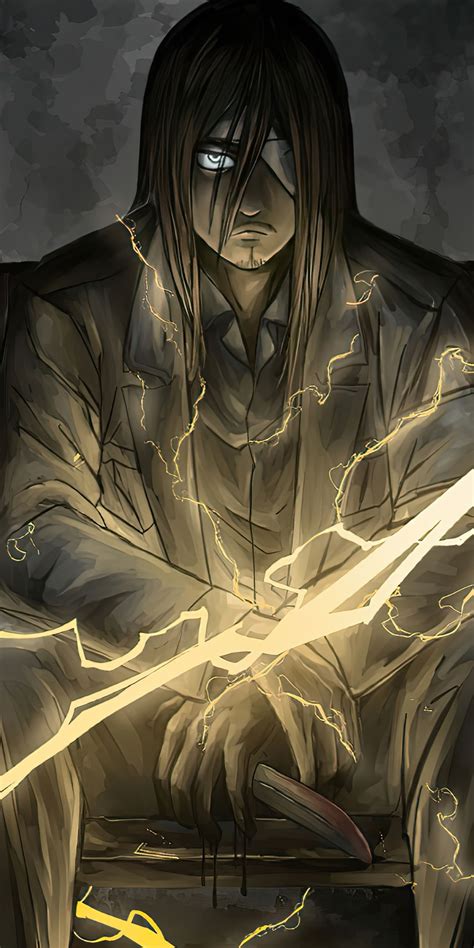 Eren Yeager Wallpaper K Lightning Shingeki No Kyojin