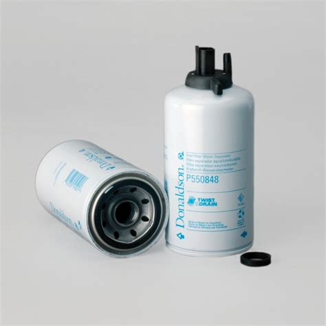 Donaldson P550848 – FUEL FILTER, WATER SEPARATOR SPIN-ON TWIST&DRAIN