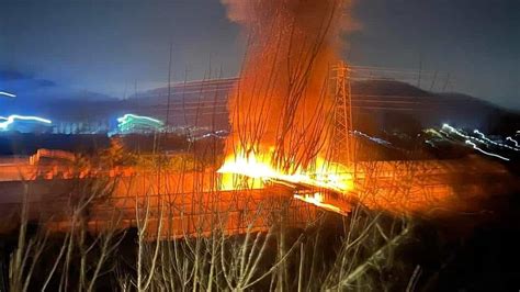 Incendio In Un Azienda Biologica A Sarno Ingenti I Danni