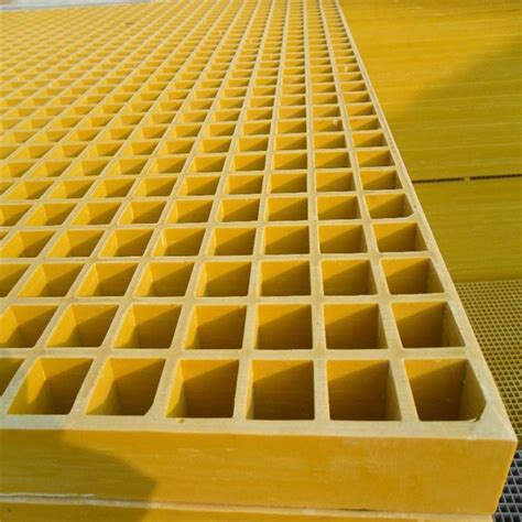 Strength Fiberglass Grating Walkways FRP Square Grid Grating Panels