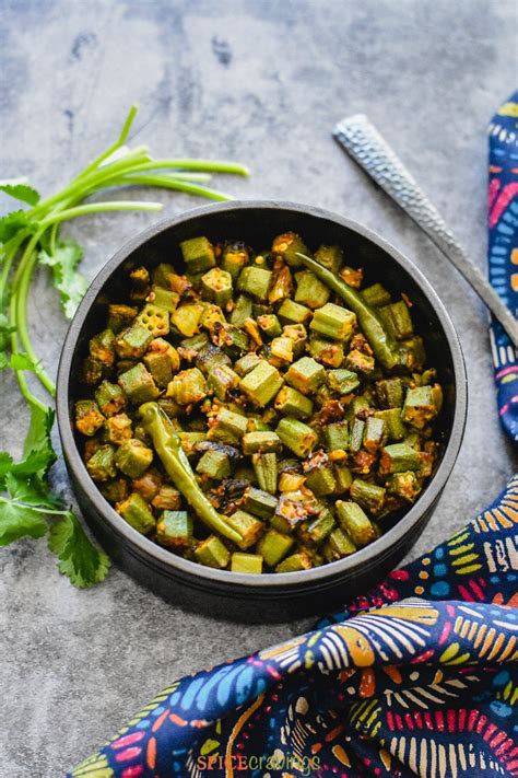 Bhindi Masala Indian Spiced Okra Oven Roasted Stir Fry Laptrinhx News