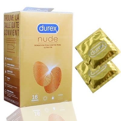 Durex Nude Ultra Fin Szt Prezerwatywy Super Cienkie Oficjalne Archiwum Allegro