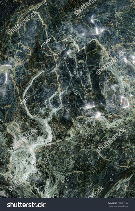 Green Granite Rock Background Texture Close Stock Photo 748707160