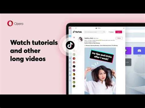 Opera Becomes The First Browser To Add Built In Tiktok