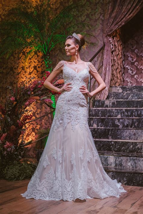 VESTIDO DE NOIVA SEREIA NUDE Maximus Atelier