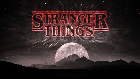Stranger Things Dark Logo Wallpaper Hd Tv Series 4k Wallpapers Images And Background