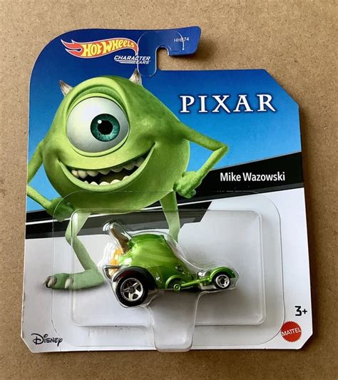 Hot Wheels Disney Pixar Mike Wazowski Character Car Version New Monsters Inc Picclick Uk