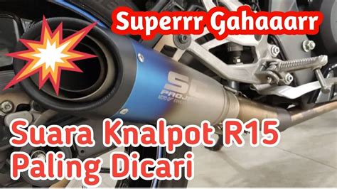 Top Suara Knalpot Racing R Paling Diminati Knalpot Gahar Youtube