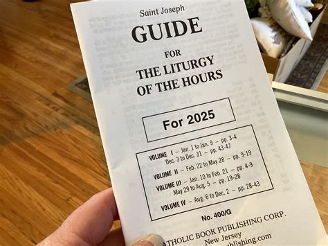 Guide for The Liturgy of the Hours – The Catholic Corner