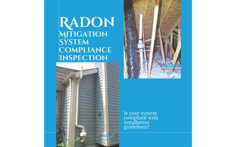 Radon Mitigation System Compliance Inspection By Smart Home Inspects In Gaithersburg Md Alignable