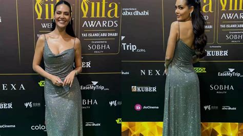 Hotness Alert Esha Guptas Strappy Dress With Plunging Neckline Grabs Attention Hindi Movie