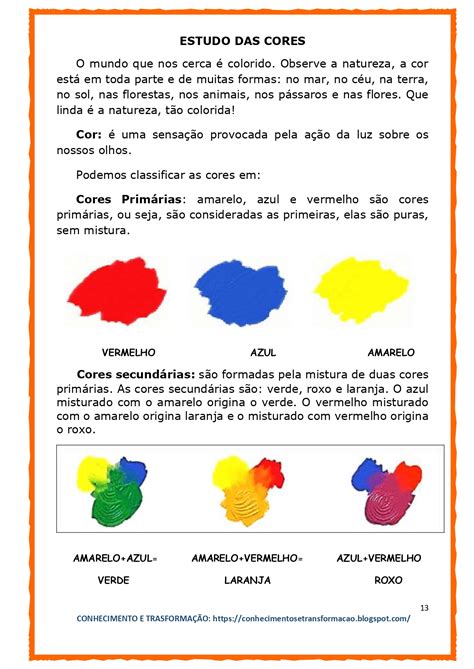 Atividades De Arte 3 Ano Fundamental - 7